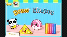 Draw Shapes - Free for kids babybus panda HD Gameplay app android apk learning educational