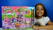 New Shopkins C3 Kinstructions Shopville Town Centre | Shopkins Collection | Mega toy Haul