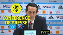 Conférence de presse Olympique de Marseille - Paris Saint-Germain (1-5) Ligue 1  / 2016-17