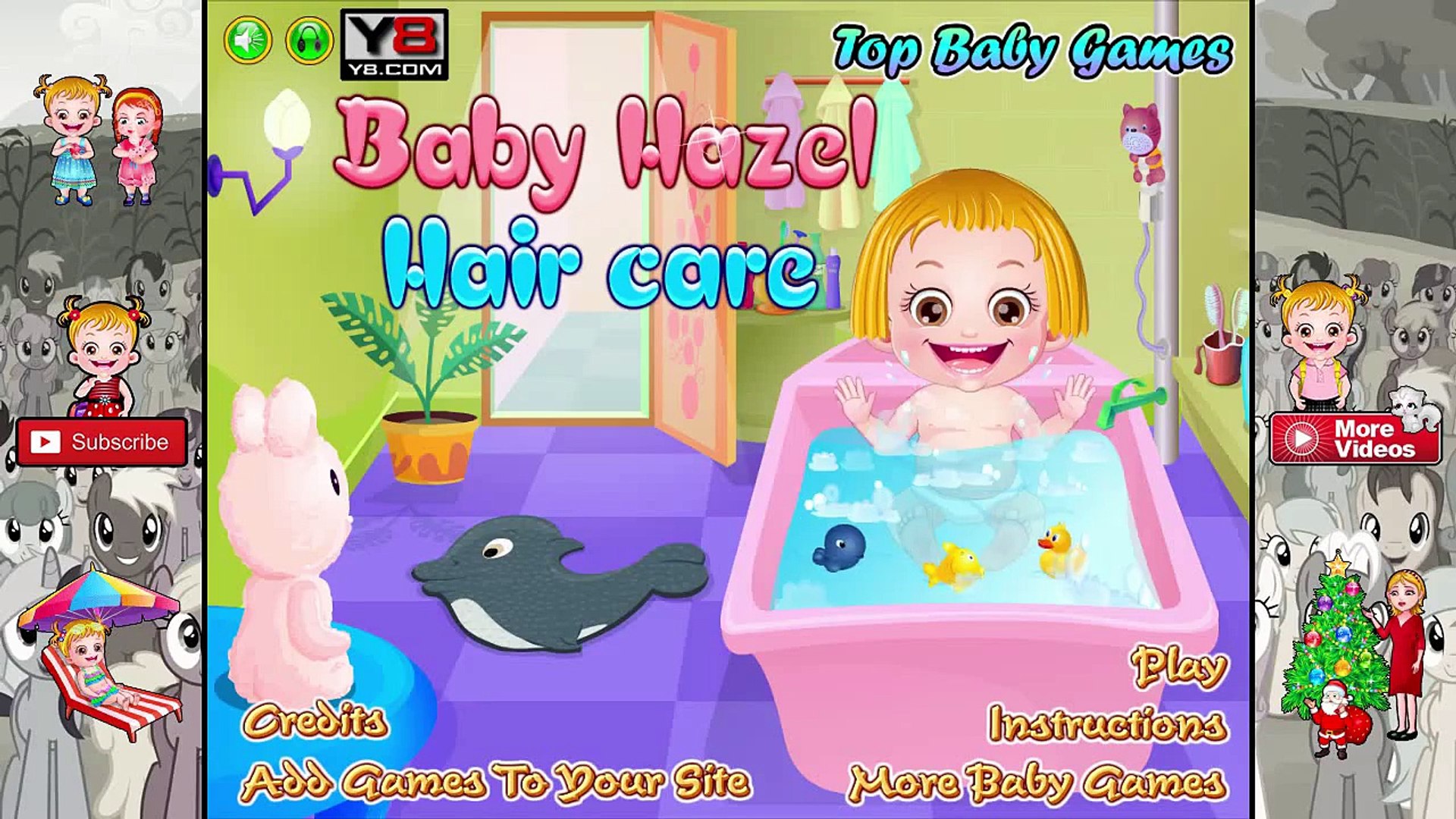 Baby Hazel Hair Care Game Fun Time For Kids Video Dailymotion