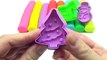 Play & Learn Colours with Play Dough Snowman Tree Animals Horse Bear Modelling Clay Fun and Creative