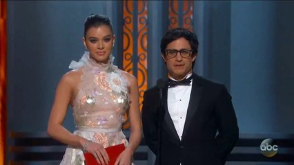 Mensaje de Gael Garcia a Donal Trump en los Premios Oscar 2017