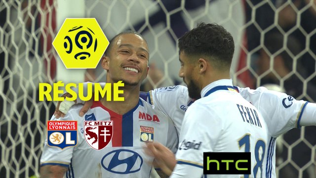 Olympique Lyonnais - FC Metz (5-0) - Résumé - (OL-FCM) / 2016-17