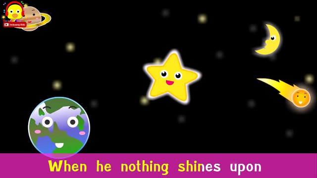 Twinkle Twinkle Little Star with lyrics Karaoke ♫ Kids songs ♫ Nursery Rhymes Indy songs Kids