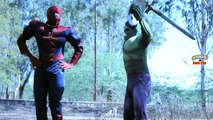 SuperHeroes In Real Life Compilation | Spiderman Vs Hulk Sword Fight Challenge | Funny SuperHeroes