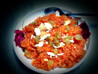 Gajar Ka Halwa - instant carrot pudding - desert