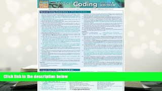 PDF [FREE] DOWNLOAD  Medical Coding: ICD-9   ICD-10-CM: Quick Study Guide (Quick Study Academic)