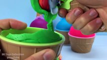 Play Doh Ice Cream Surprise Toys Fashems & Mashems Superman Batman MLP Finding Dory Frozen Toy Story