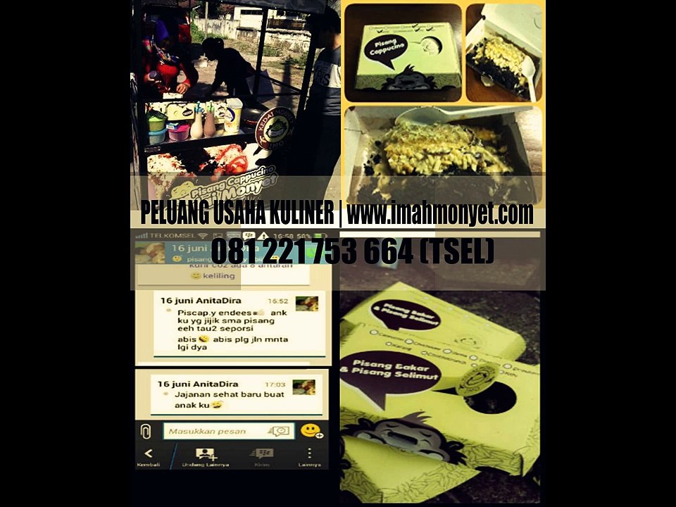 HUB. 0812 2175 3664 (TSEL)Peluang Usaha Makanan Waralaba  | www.imahmonyet.com