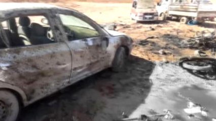 El Bab'ın Yakınlarındaki Süsyan Köyünde Bombalı Araç Halkın Arasında Patlatıldı 45 Ölü