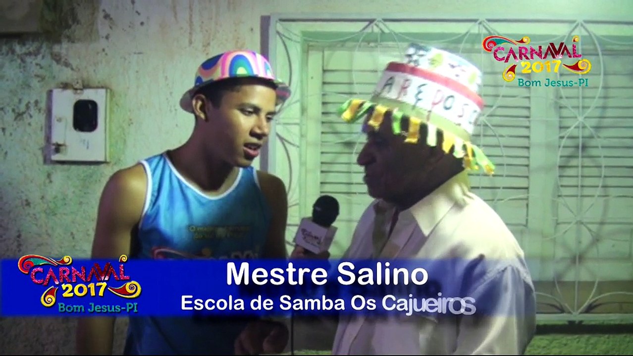 Entrevista Mestre Salino ( Escola de Samba Cajueiros)