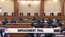 Constitutional Court prepares for closing arguments in impeachment trial