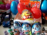 Киндер сюрприз 3 Unboxing Kinder Surprise eggs Pirates and Monsters and Cars Welly