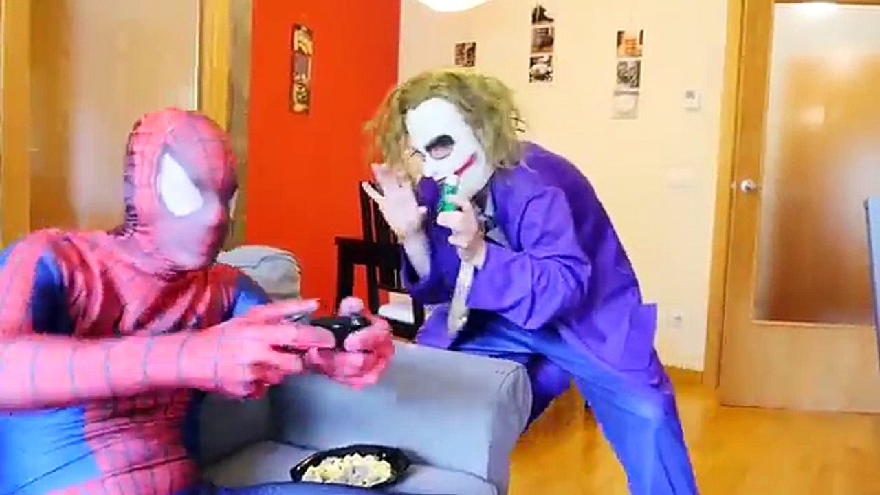 SPIDERMAN & FROZEN ELSA GOT HURT! NAIL IN FOOT! w/ Doctor vs JOKER in Real Life! Funny Sup