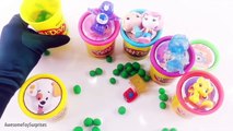 Disney Junior Princess Mickey Mouse Play-Doh Surprise Eggs Tubs Dippin Dots Learn Colors Episodes
