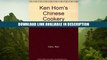 download epub Ken Hom s Chinese Cookery PDF Online