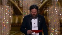 Oscars - Le discours de Casey Affleck, meilleur acteur