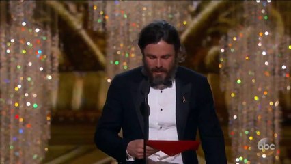 Oscars - Le discours de Casey Affleck, meilleur acteur