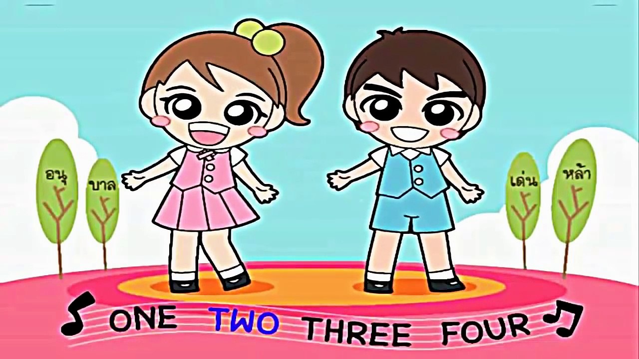 Head Shoulders Knees And Toes - Abc song - Nursery Rhymes - Animation, Cartoons