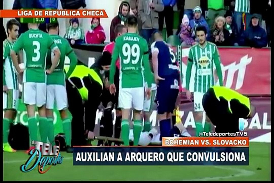 Delantero salvó la vida del arquero del equipo rival