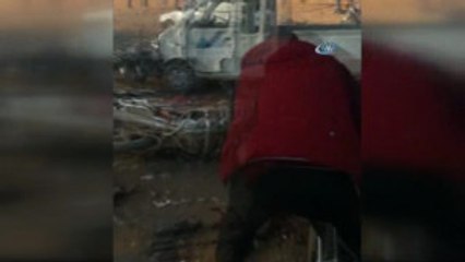 El Bab'taki İntihar Saldırısında Yaralanan Suriyeliler Kilis'e Getiriliyor
