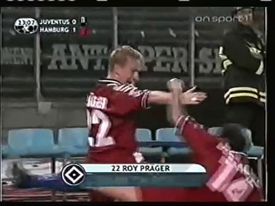24.10.2000 - 2000-2001 UEFA Champions League Group E Matchday 5 Juventus 1-3 Hamburger SV