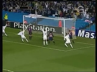 24.10.2000 - 2000-2001 UEFA Champions League Group H Matchday 5 Leeds United 1-1 Barcelona