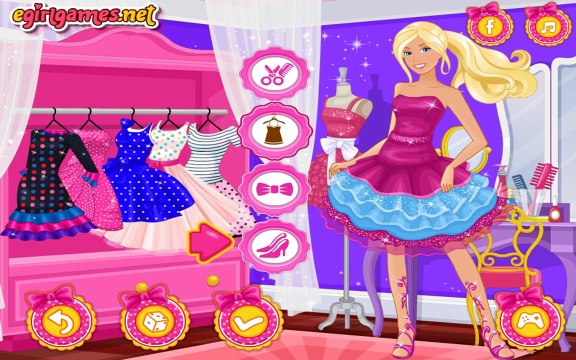 Barbie Polka Dots Fashion - Barbie Makeup & Dress Up Game For Girls
