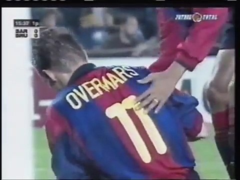 07.12.2000 - 2000-2001 UEFA Cup 3rd Round 2nd Leg Barcelona 1-1 Club Brugge