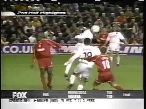 22.02.2001 - 2000-2001 UEFA Cup 4rd Round 2nd Leg Liverpool 0-1 AS Roma
