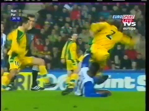 22.02.2001 - 2000-2001 UEFA Cup 4rd Round 2nd Leg FC Nantes 2-1 FC Porto