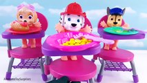 Cute Paw Patrol Babies Skye Marshall Chase Potty Training Feeding Pretend Play Fun Kids Video