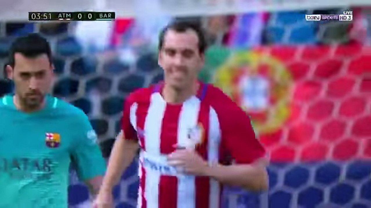 ملخص مبارة برشلونة واتلتيكو مدريد 26_2_2017 كاملة