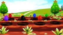Aprender los Colores con la Sorpresa de Anidación de Huevos Rimas infantiles Juguetes | Humpty Dumpty | ChuChu TV F