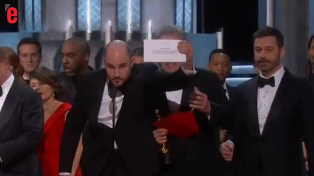 La La Land annoncé meilleur film, la grosse boulette des Oscars 2017