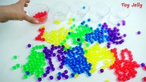 Learn Colors with ORBEEZ! Peppa Pig PJ Masks Disney Princess Doc McStuffins Nursery Ryhmes