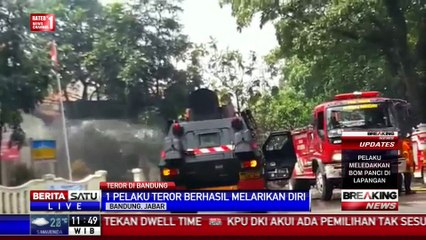 Breaking News: Satu Pelaku Teror Bandung Kabur