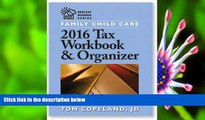 READ book Family Child Care 2016 Tax Workbook and Organizer (Redleaf Business) Tom Copeland Pre