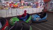 Frozen Elsa Horse racing vs Joker moto Spiderman in real life fun Superheroes pinks spider