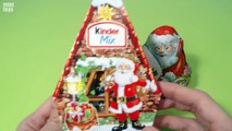 Kinder Mix Christmas House & Santa Claus Kinder Surprise Egg new