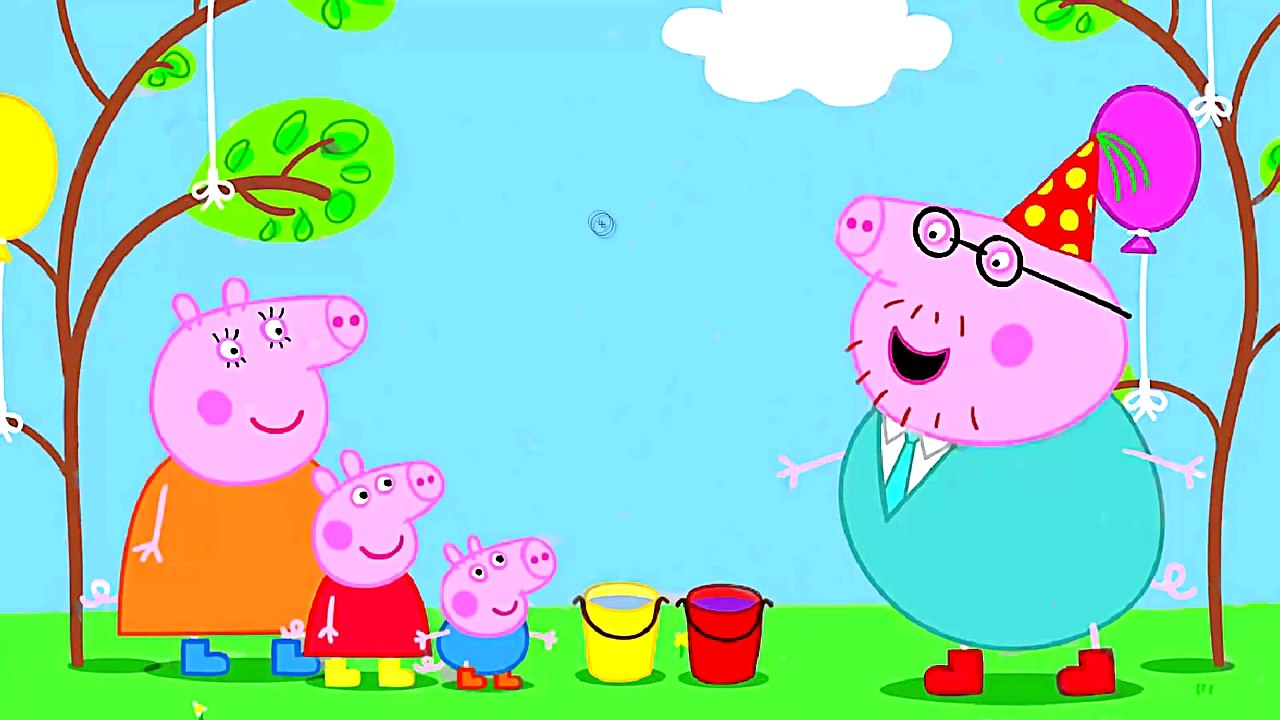 Peppa Pig Daddy Pigs Birthday Coloring Pages Peppa Pig Coloring Book