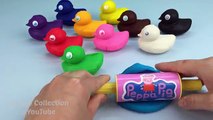 Learn Colors with Play Doh Ducks and Fish Molds Fun Creative for Kids Compilation EggVideo