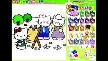 Hello Kitty Painting Games Hello Kitty Coloring Pages