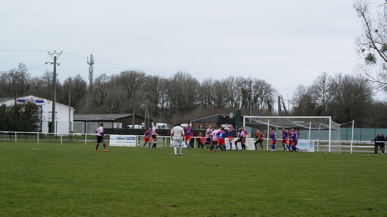 Match contre la Chapelle des marais B le 26 fevrier 2017
