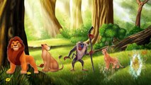 King Of The Forest | Lion Finger Family Nursery Rhymes For Children | 3D Animation Rhymes |
