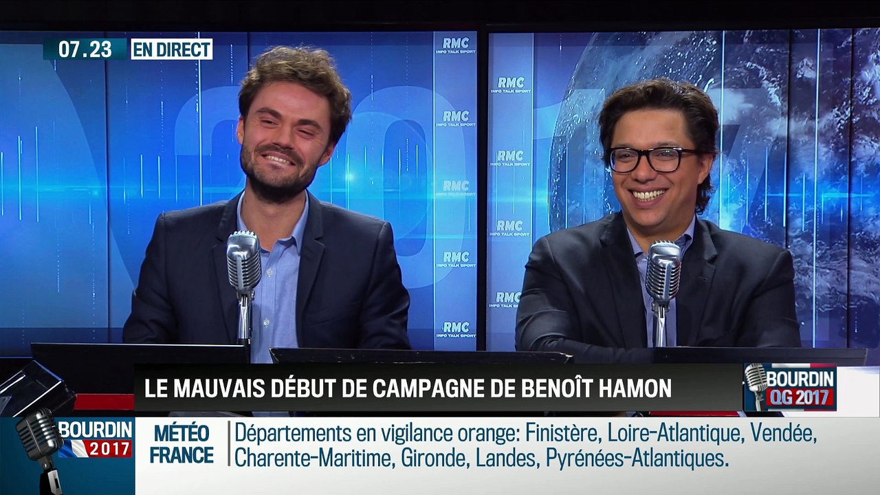 QG Bourdin 2017 : Le mauvais début de campagne de Benoît Hamon – 27/02