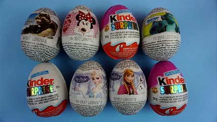 KINDER SURPRISE Toys Collection HUNGRY DOGS Natoons Series new-2016 - Surprise Eggs SHOW