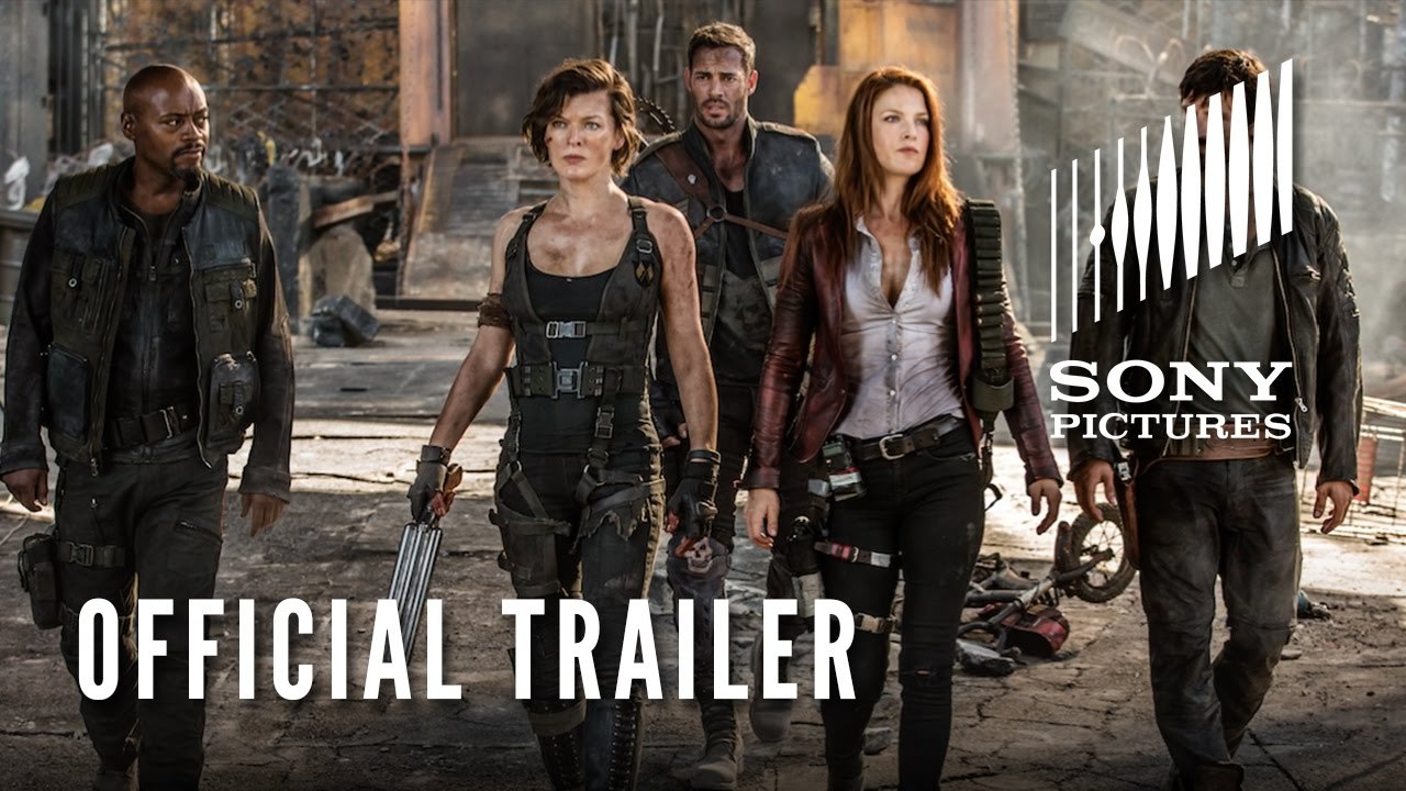 RESIDENT EVIL- THE FINAL CHAPTER - Official Trailer (HD)