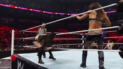 720pHD WWE RAW Paige vs Brie Bella (Tyson Kidd make distraction)