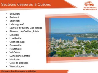 Quel prix pour un déménagement à Québec?